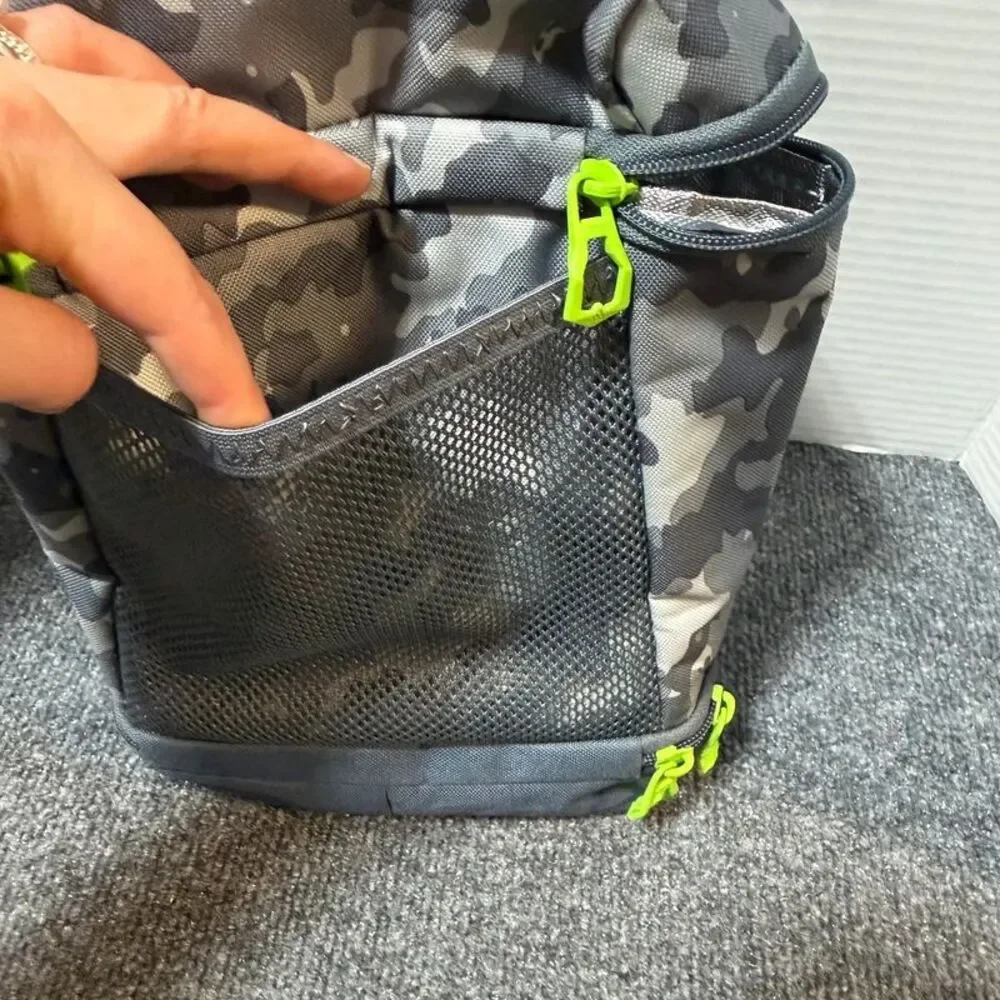 Adidas Green Gray Lunch Bag Camo